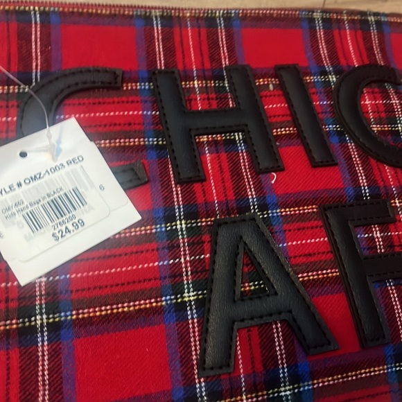 Plaid red bag chic - Picture 2 of 4